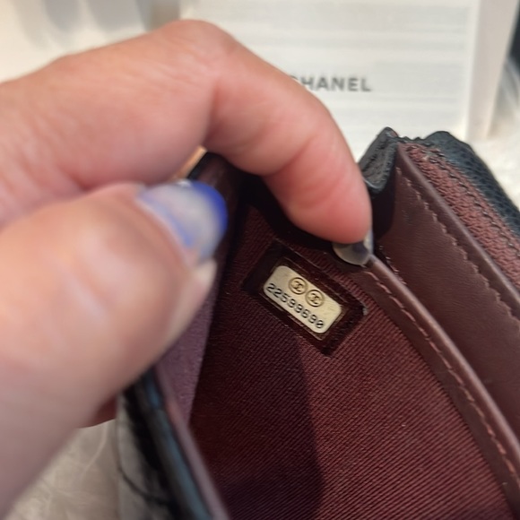 Chanel Caviar Flap long wallet - Picture 9 of 12